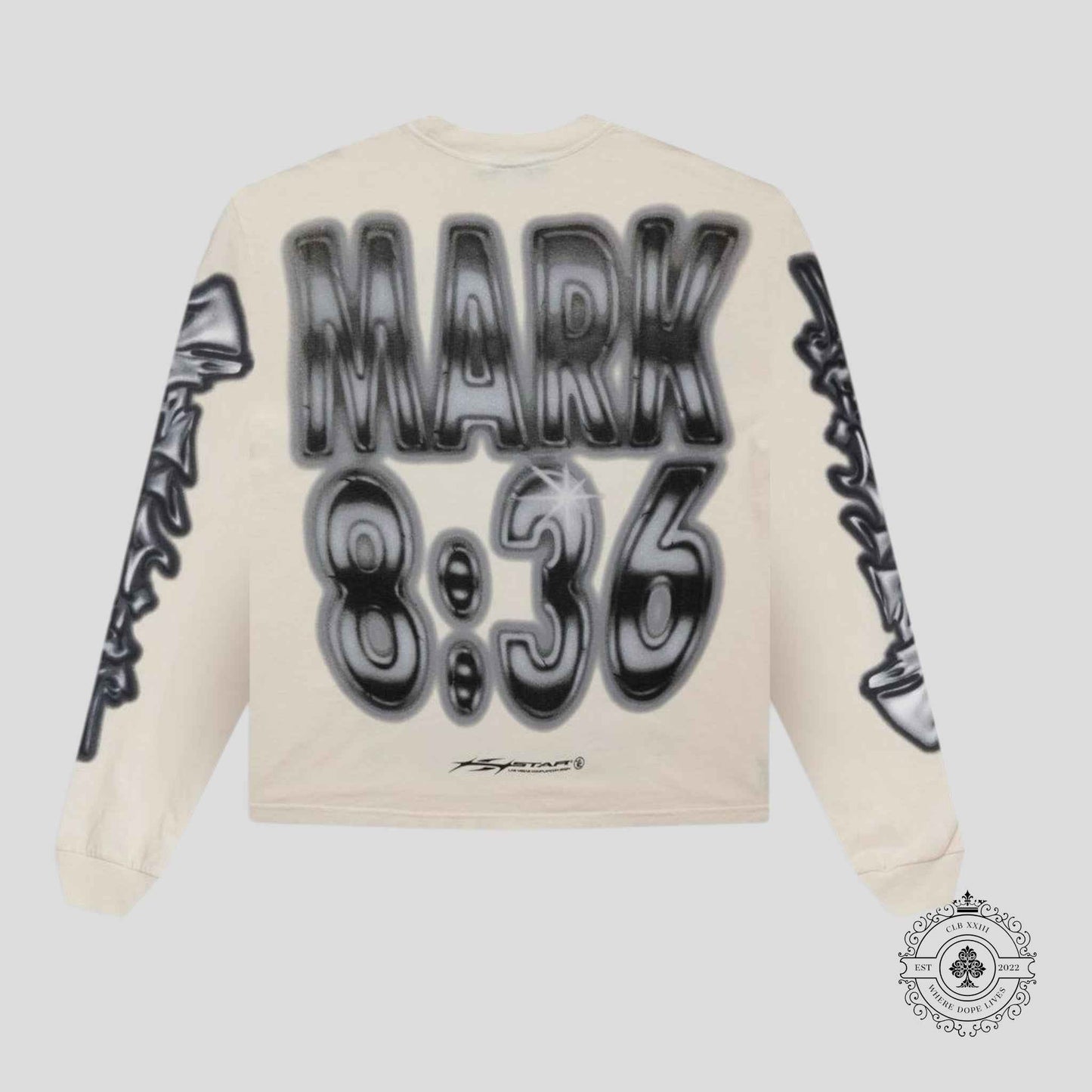 Hellstar Mark Long Sleeve in White
