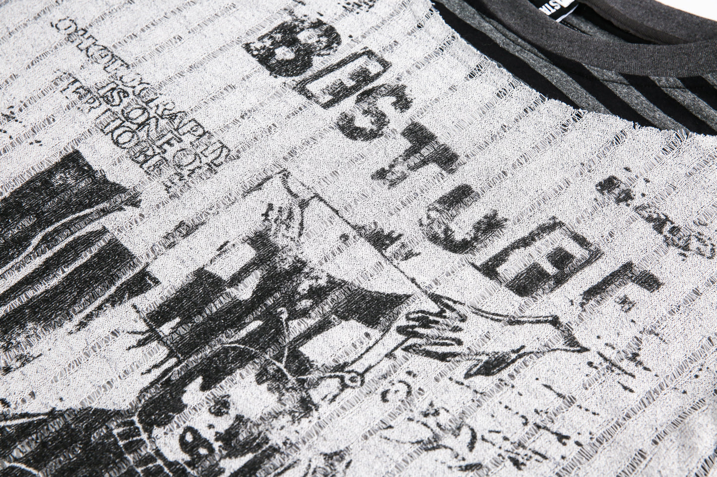 Vintage Punk Graphic | Patchwork Sweatshirt - Luxuryurbanwear