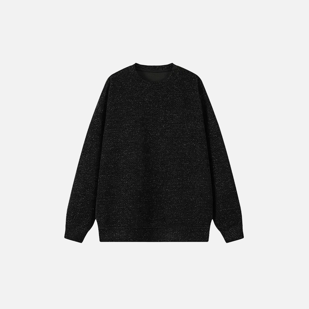 Classic Spring Solid Color Loose Sweatshirt - Luxuryurbanwear