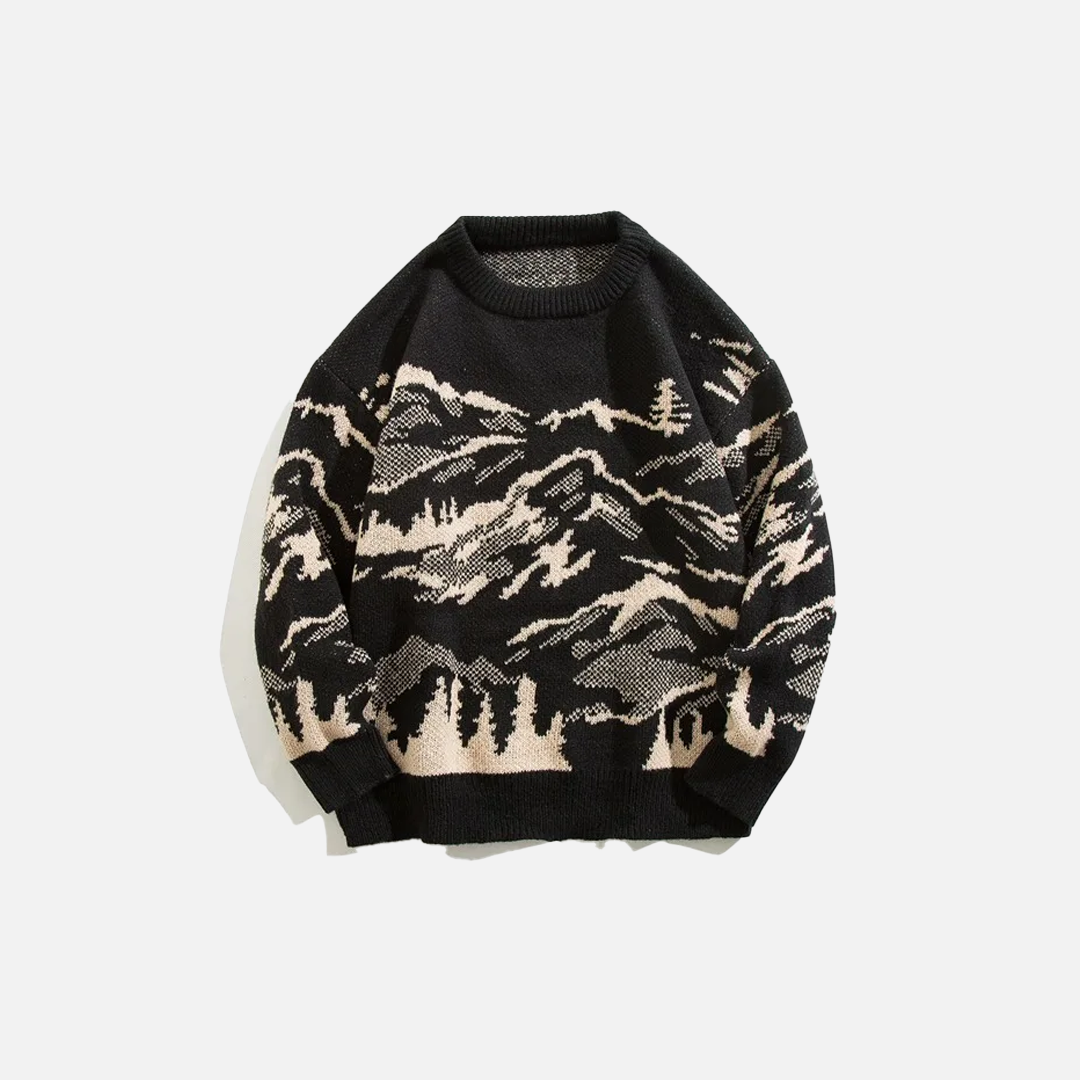 Y2K Versatile Casual Knit Sweater - Luxuryurbanwear
