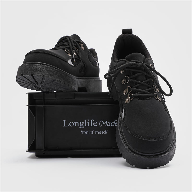 MLB LTHR-15 Chunky Utility Boots - Luxuryurbanwear