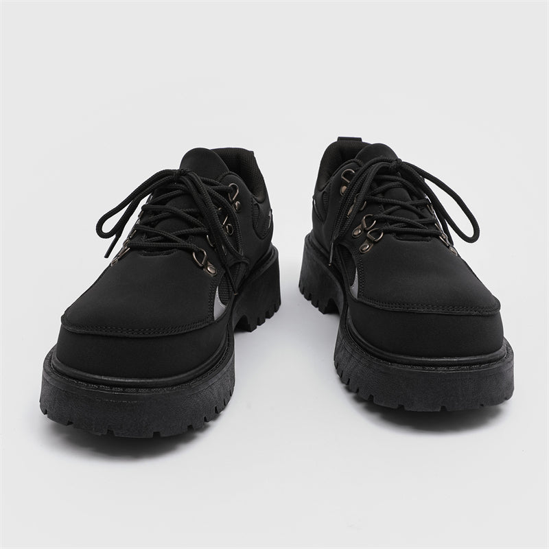 MLB LTHR-15 Chunky Utility Boots - Luxuryurbanwear