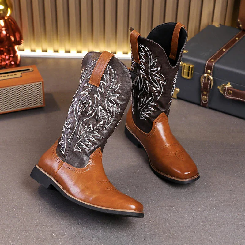 LUW Western Heritage Boots - Luxuryurbanwear