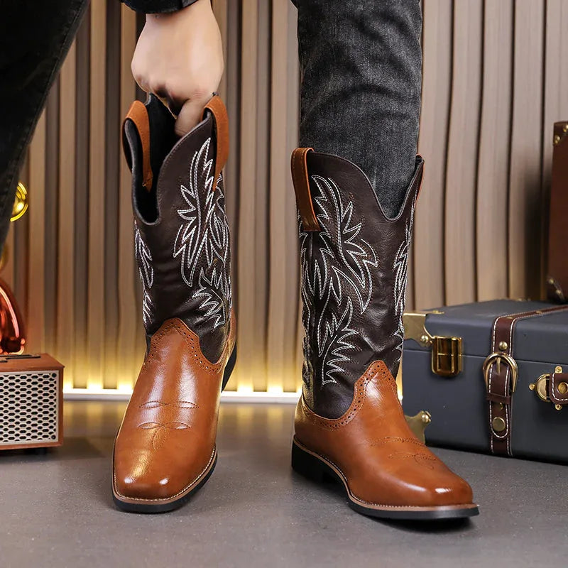 LUW Western Heritage Boots - Luxuryurbanwear