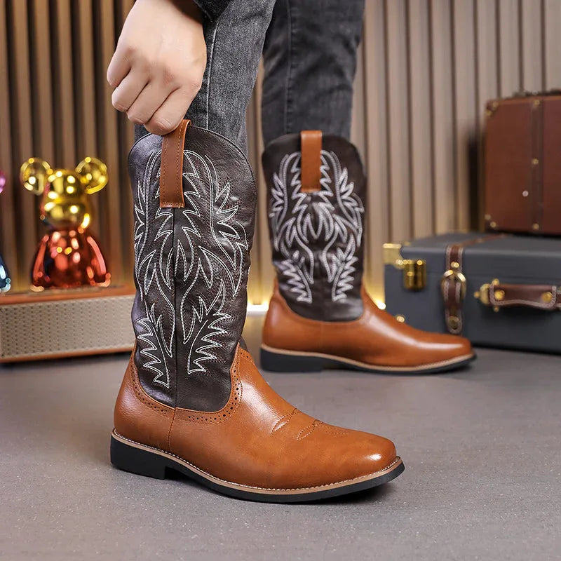 LUW Western Heritage Boots - Luxuryurbanwear