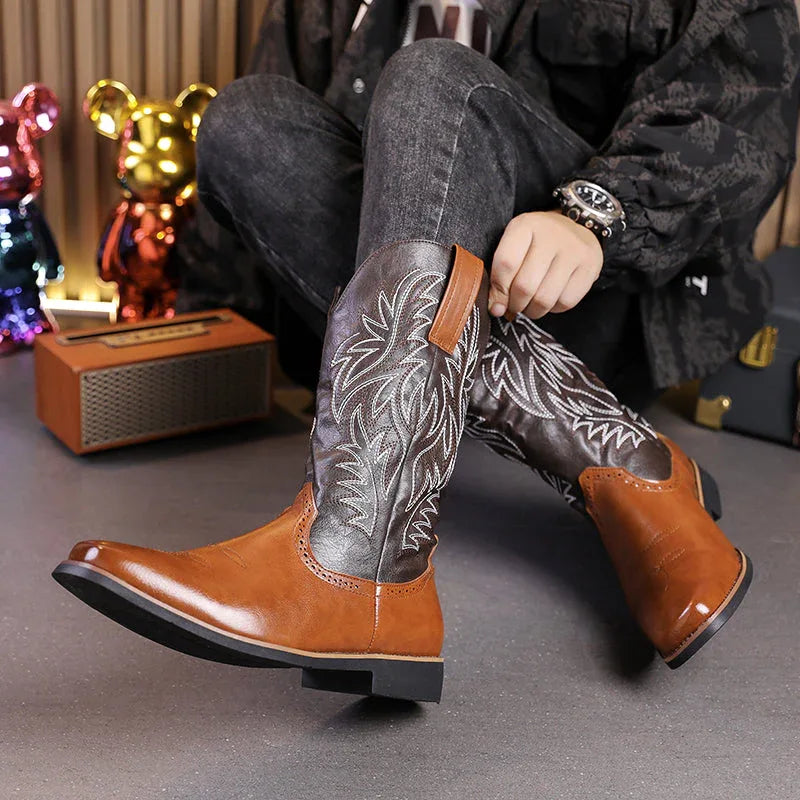 LUW Western Heritage Boots - Luxuryurbanwear