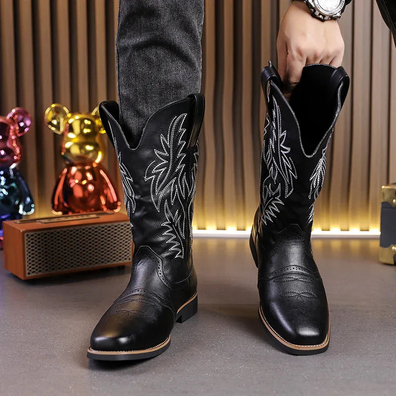 LUW Western Heritage Boots - Luxuryurbanwear