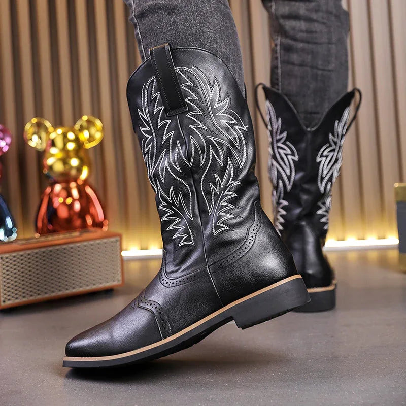 LUW Western Heritage Boots - Luxuryurbanwear