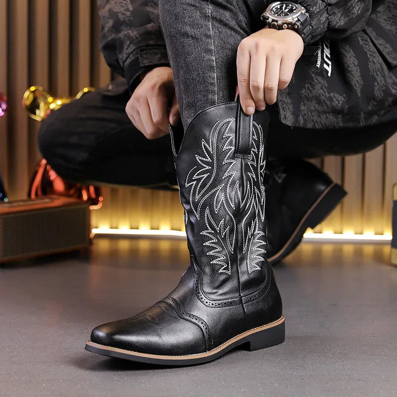 LUW Western Heritage Boots - Luxuryurbanwear