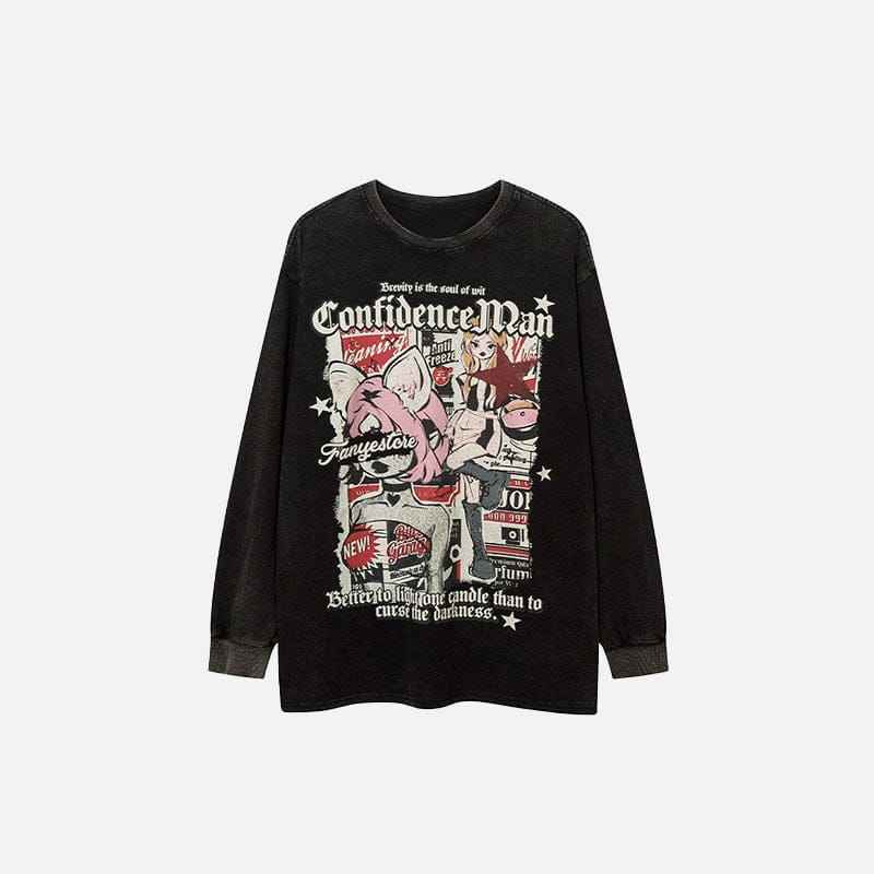 Sweat Cartoon Cats