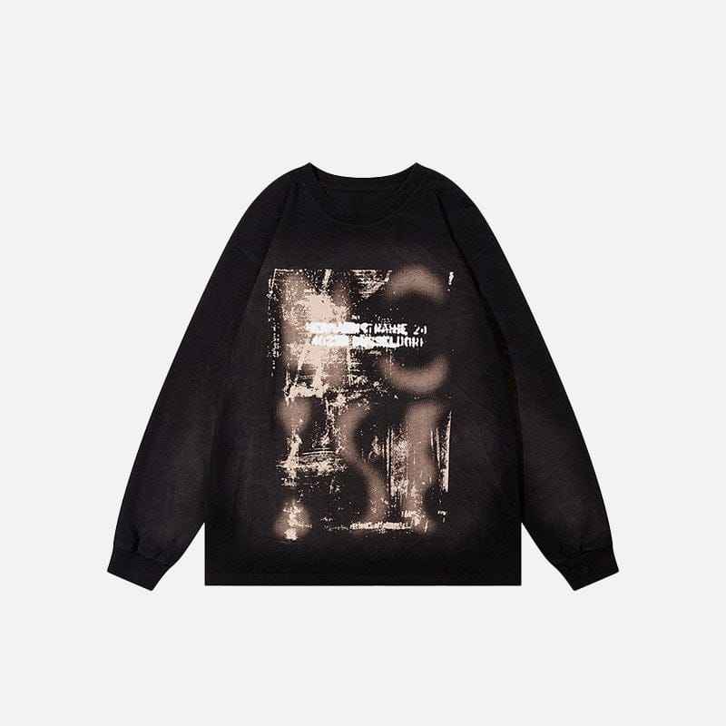 Sweat Graphic Washed