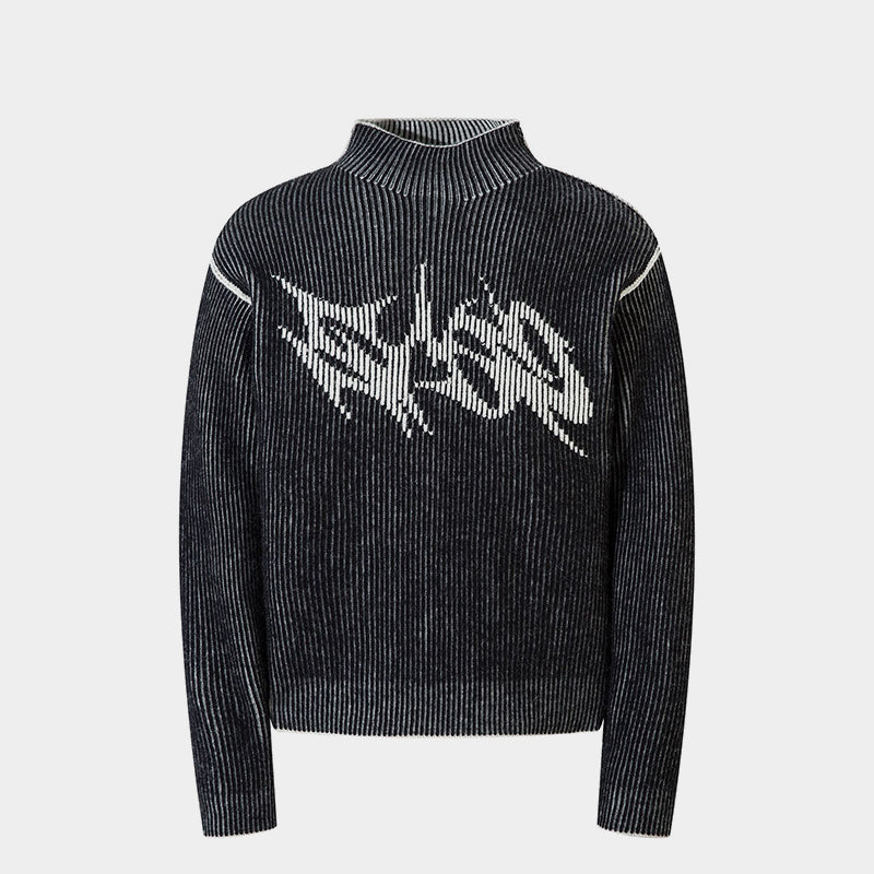 Double Sided Wearable | Gothic Sweater - Luxuryurbanwear