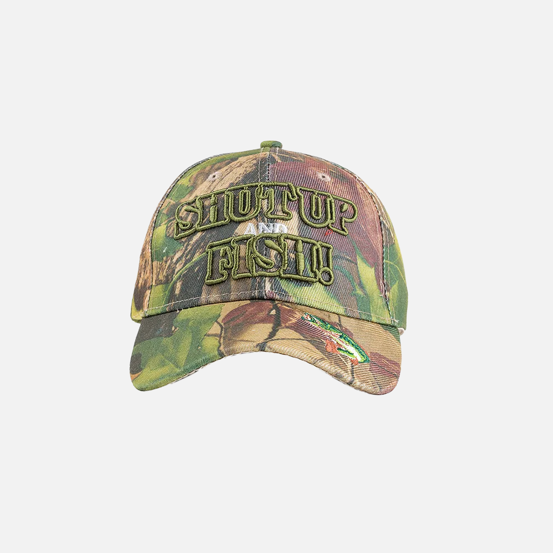 Trendy Camouflage Embroidered Baseball Hat - Luxuryurbanwear