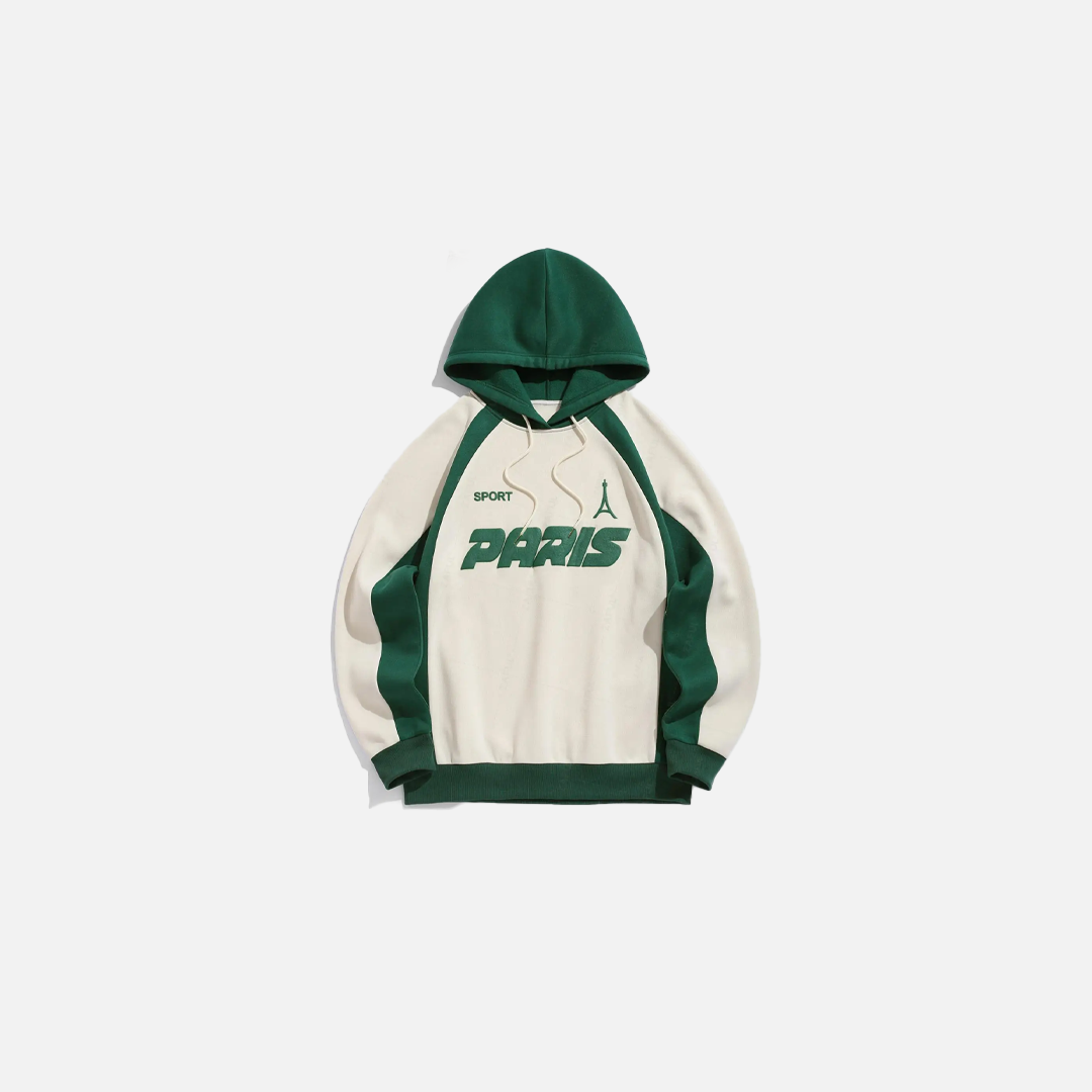 Cozy Letter Pattern Fleece Lined Hoodie - Luxuryurbanwear