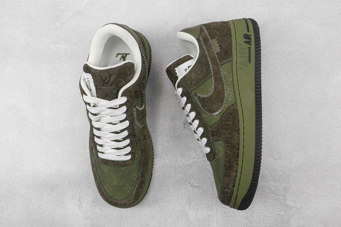 Custom LV x NK Air Force SneakerNational
