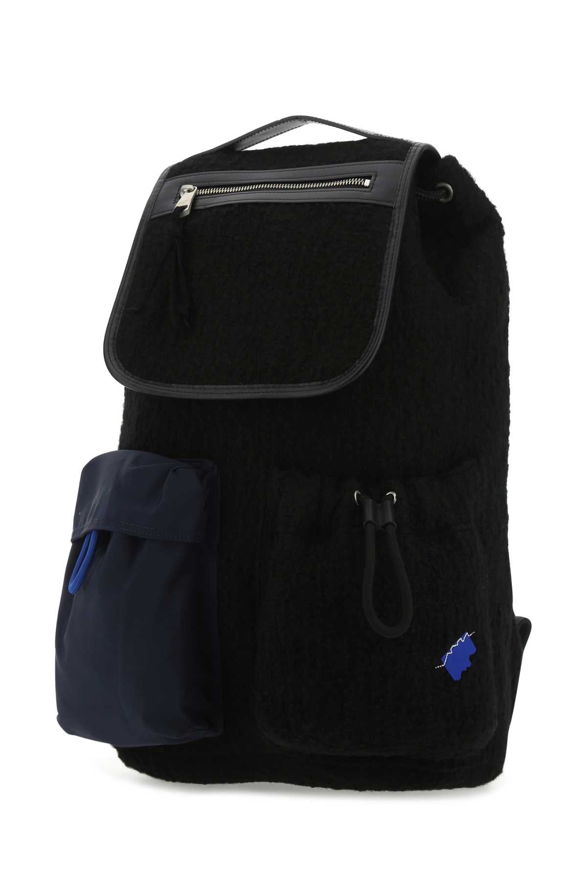 Ader Error Men Black Boucle Backpack