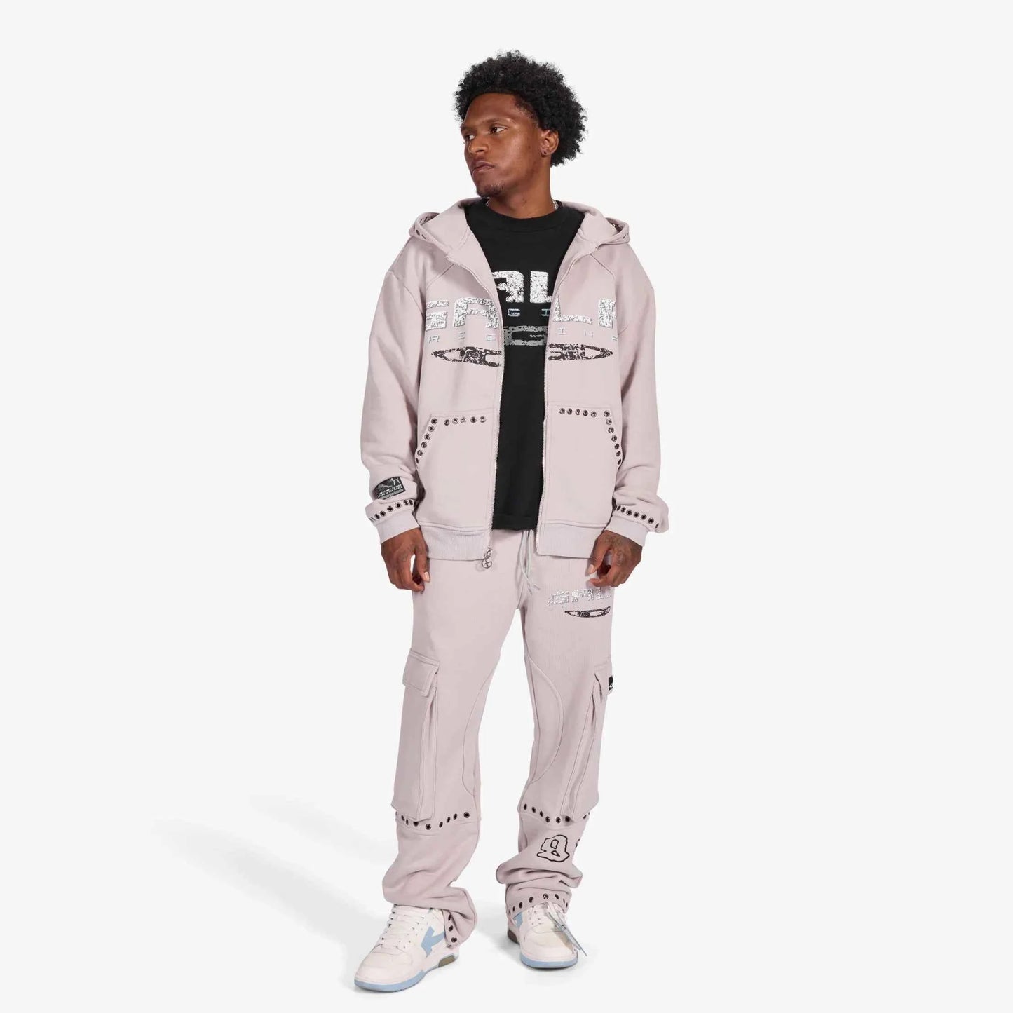 Gala Original Harpy Grommet Hoodie - Washed Cement