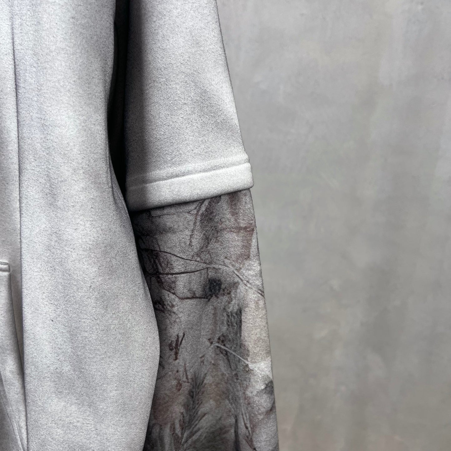 Frosted Camo Sleeve | Oversized Hoodie - Luxuryurbanwear