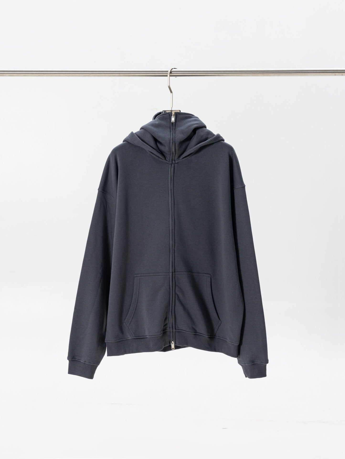 Windproof Mask | Oversized Zip Up Hoodie - Luxuryurbanwear