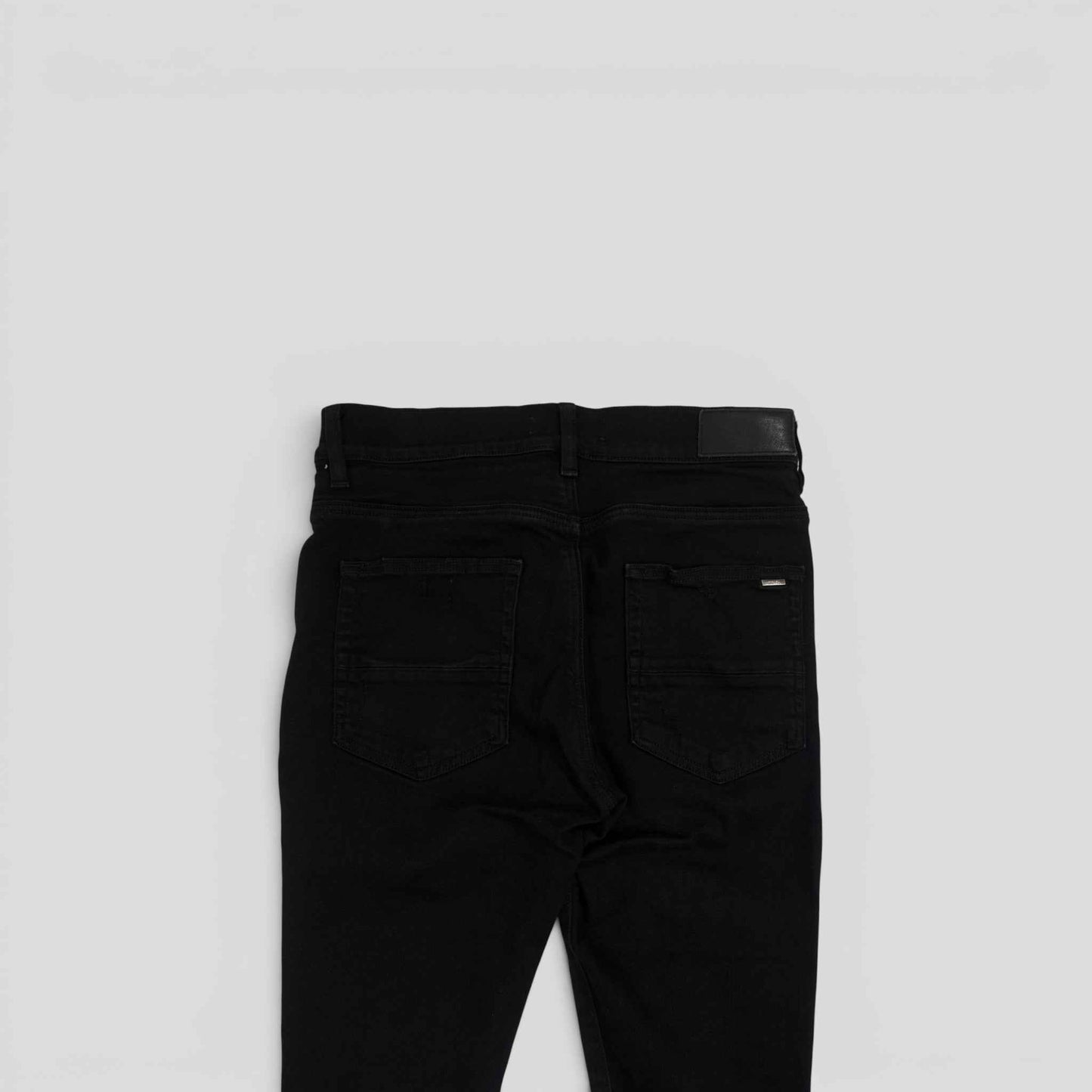 Amiri MX1 Aloha Patch Jeans in Black