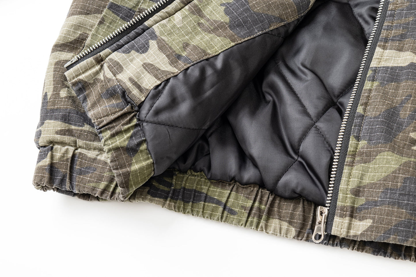 Camo Fur | Hooded Jacket - Luxuryurbanwear