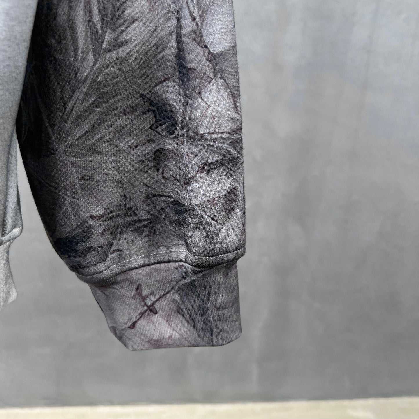 Frosted Camo Sleeve | Oversized Hoodie - Luxuryurbanwear
