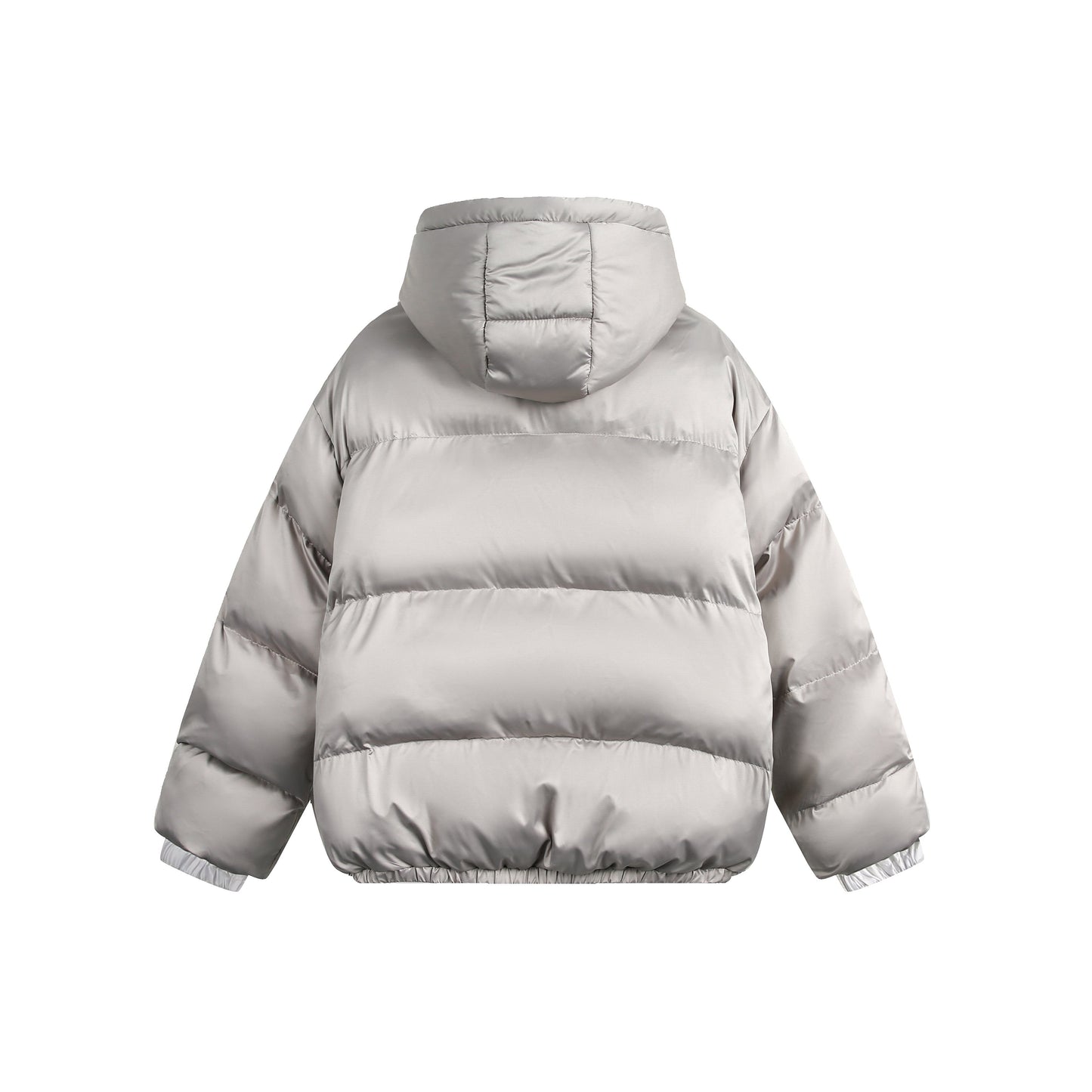 Frosted Block | Padded Utility Hooded Coat - Luxuryurbanwear