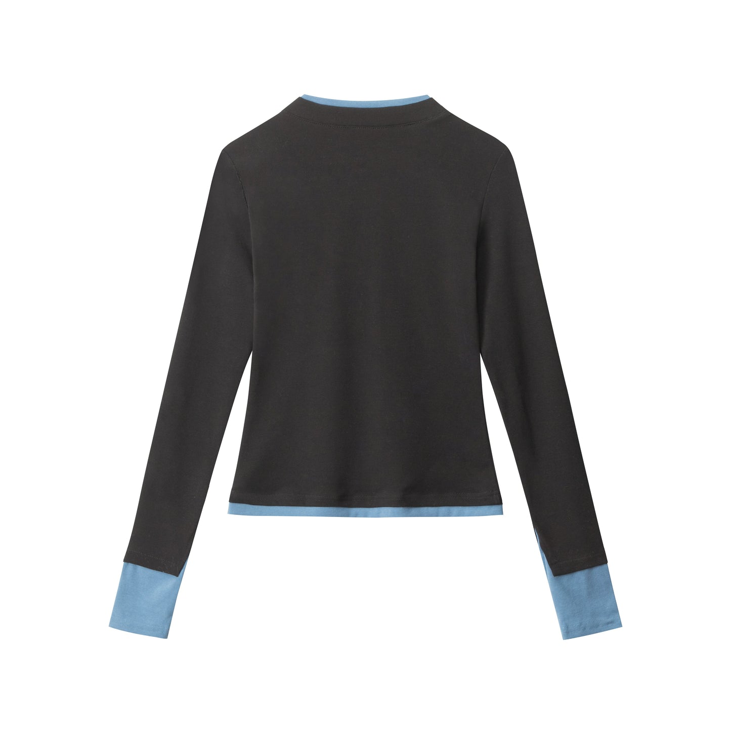 CONTRAST EDGE | Color-Trim Henley Duo - Luxuryurbanwear