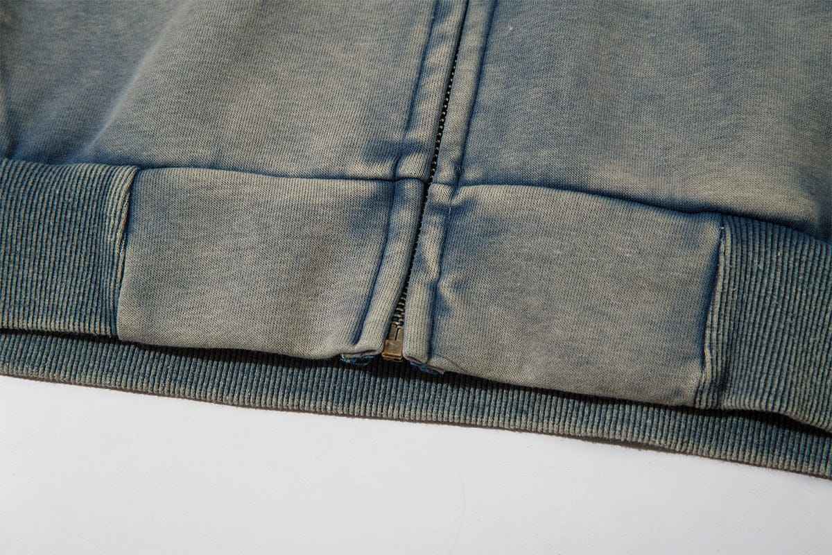 Zip Up Hoodie Omniscient Blue