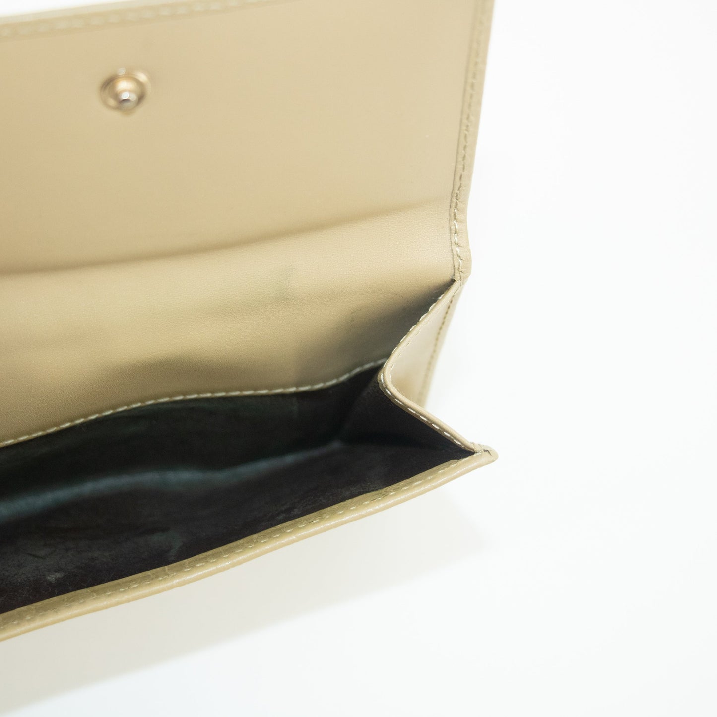 Gucci Beige Jackie Micro Guccisima Leather Compact Wallet #2390