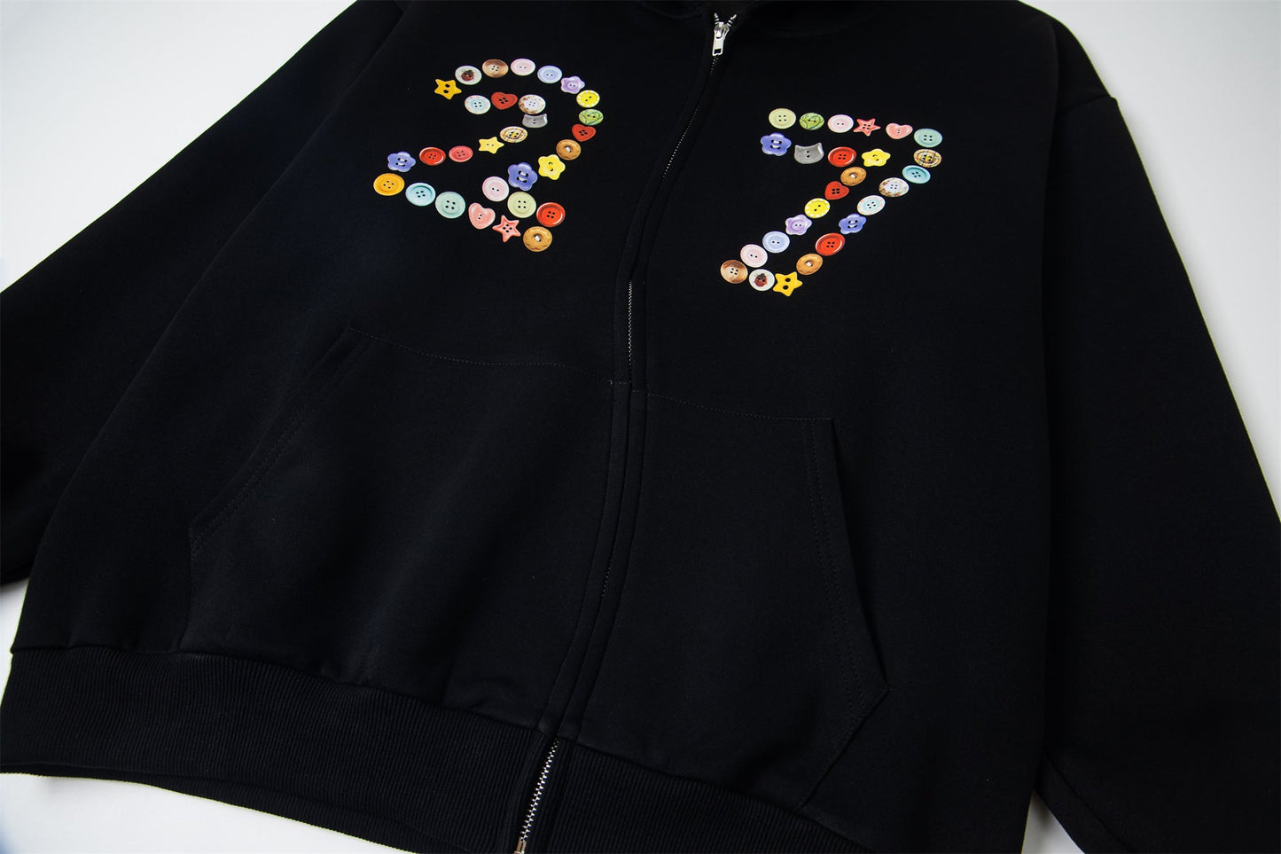 Emoji Art 27 Print | Zip-Up Hoodie - Luxuryurbanwear