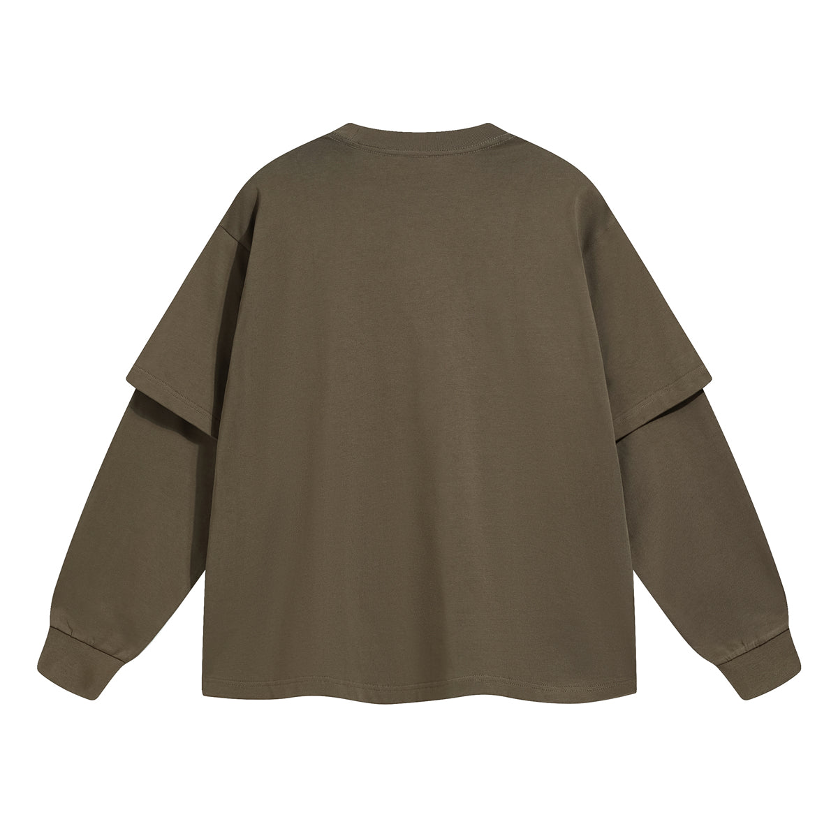 Layered Sleeve Design | Long Sleeve T-Shirt - Luxuryurbanwear
