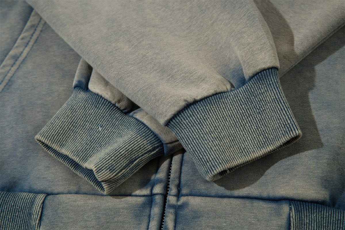 Zip Up Hoodie Omniscient Blue