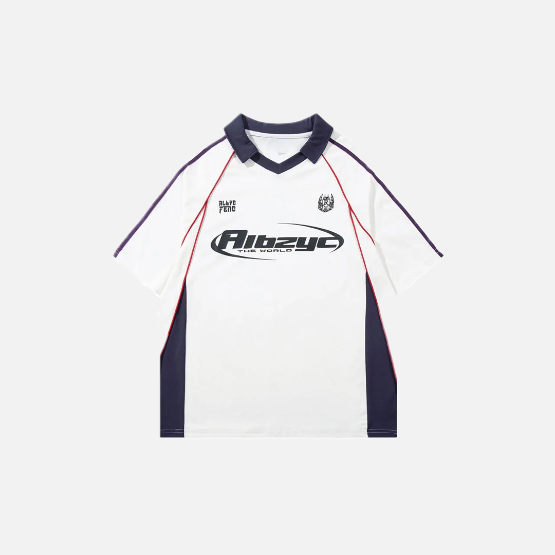 Insulated Y2K Graphic Patchwork Racing Sport T-Shirt - Luxuryurbanwear