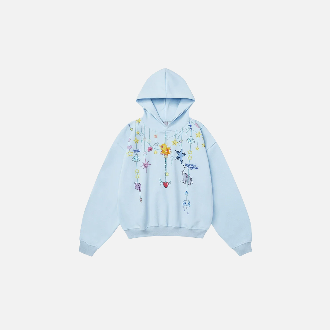 Sweet Graffiti Graphic Hip Hop Funny Hoodie - Luxuryurbanwear