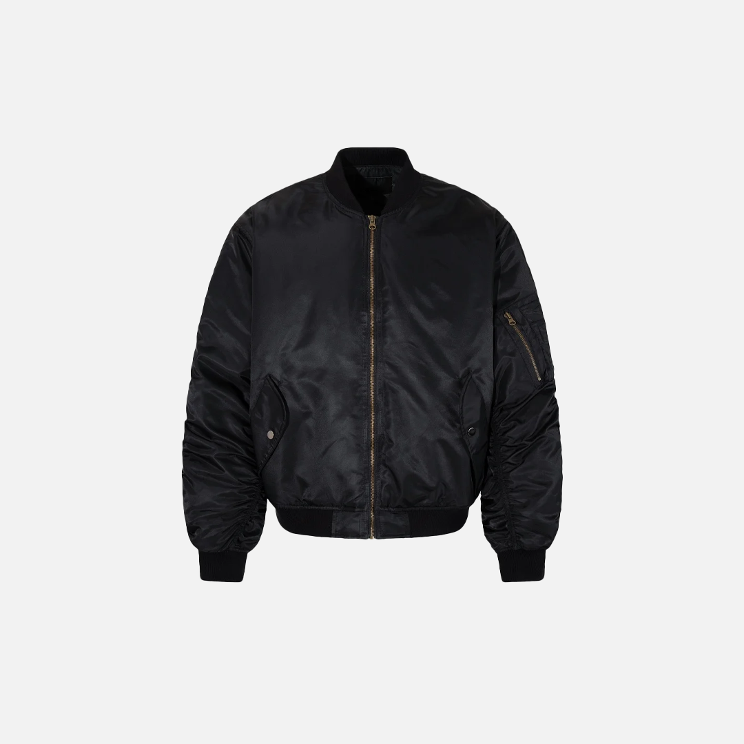 Winter Quilted Hip Hop Baseball Jacket - Luxuryurbanwear