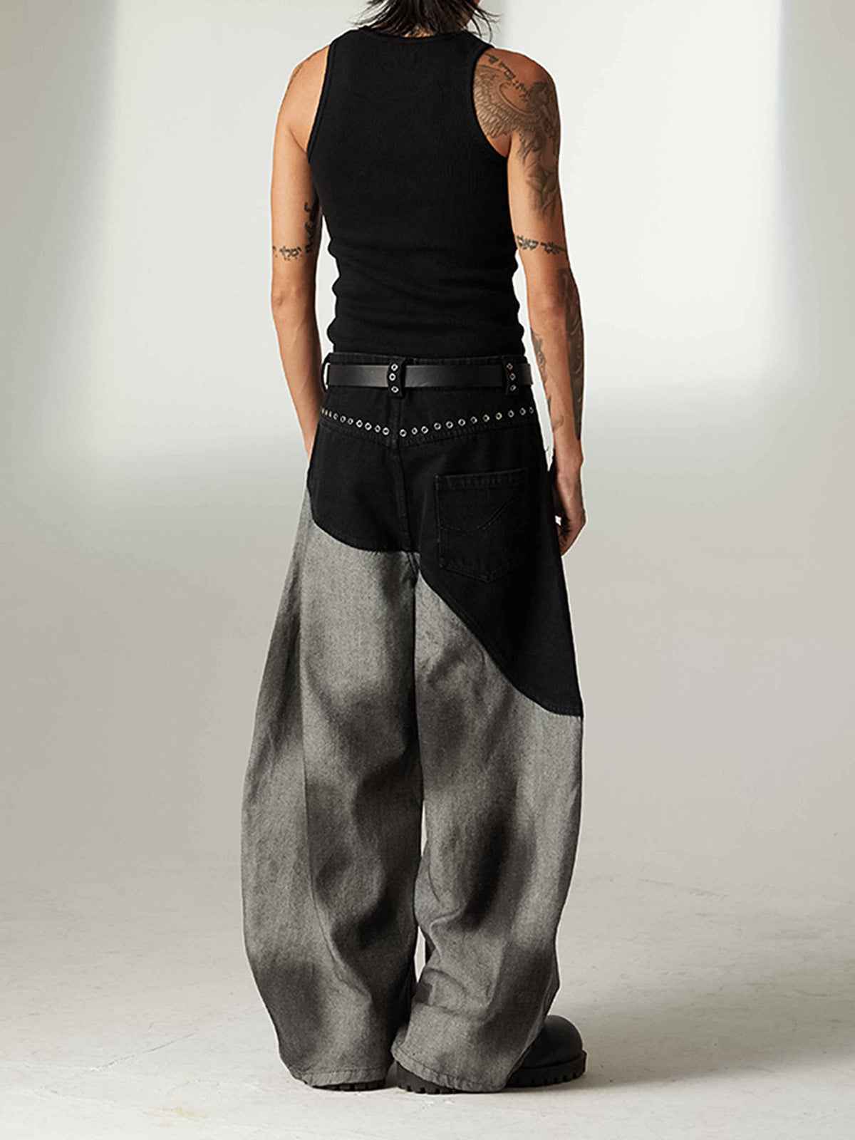Machete RO Washed Stitching Jeans