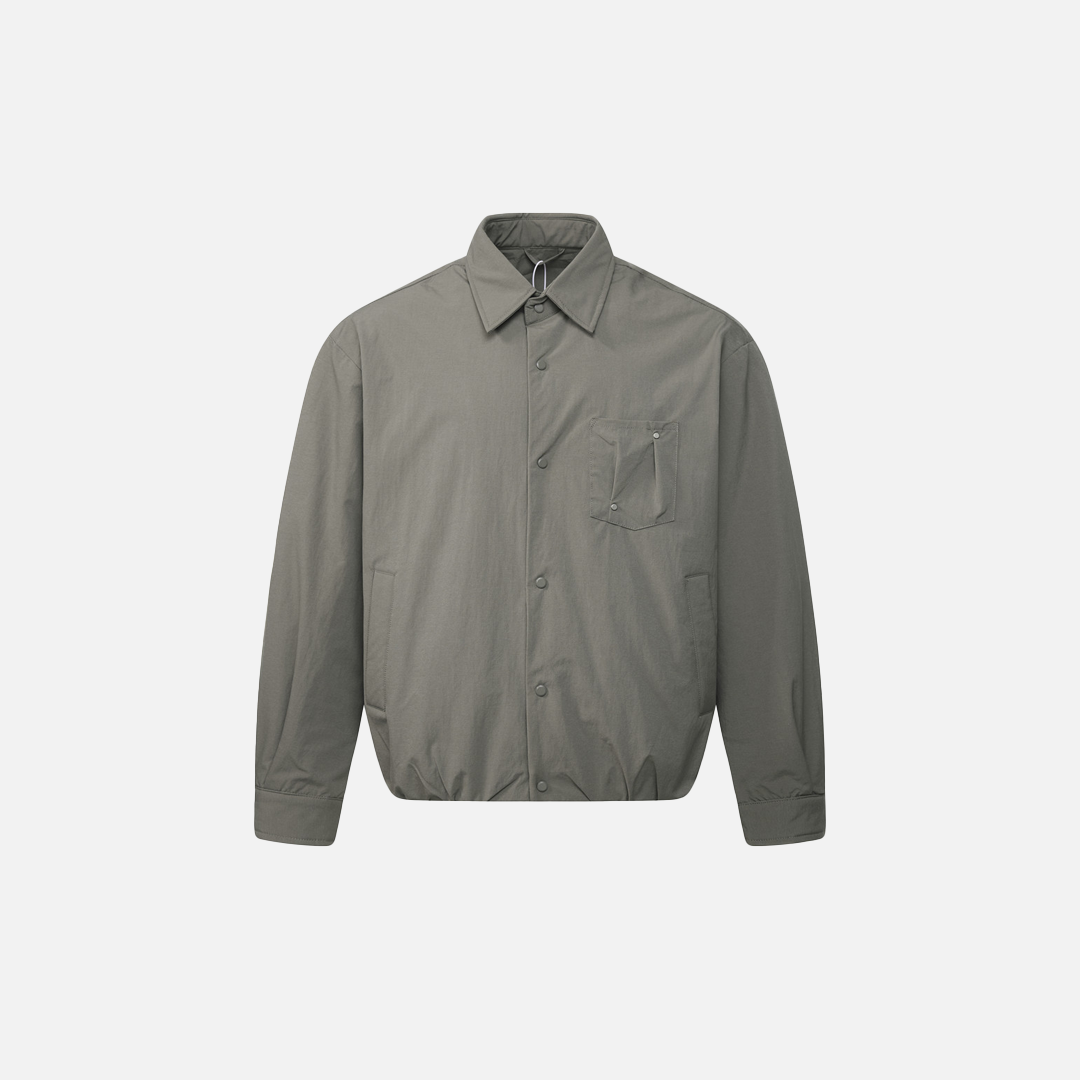 American Style Loose Lightweight Stand Collar Jacket - Luxuryurbanwear