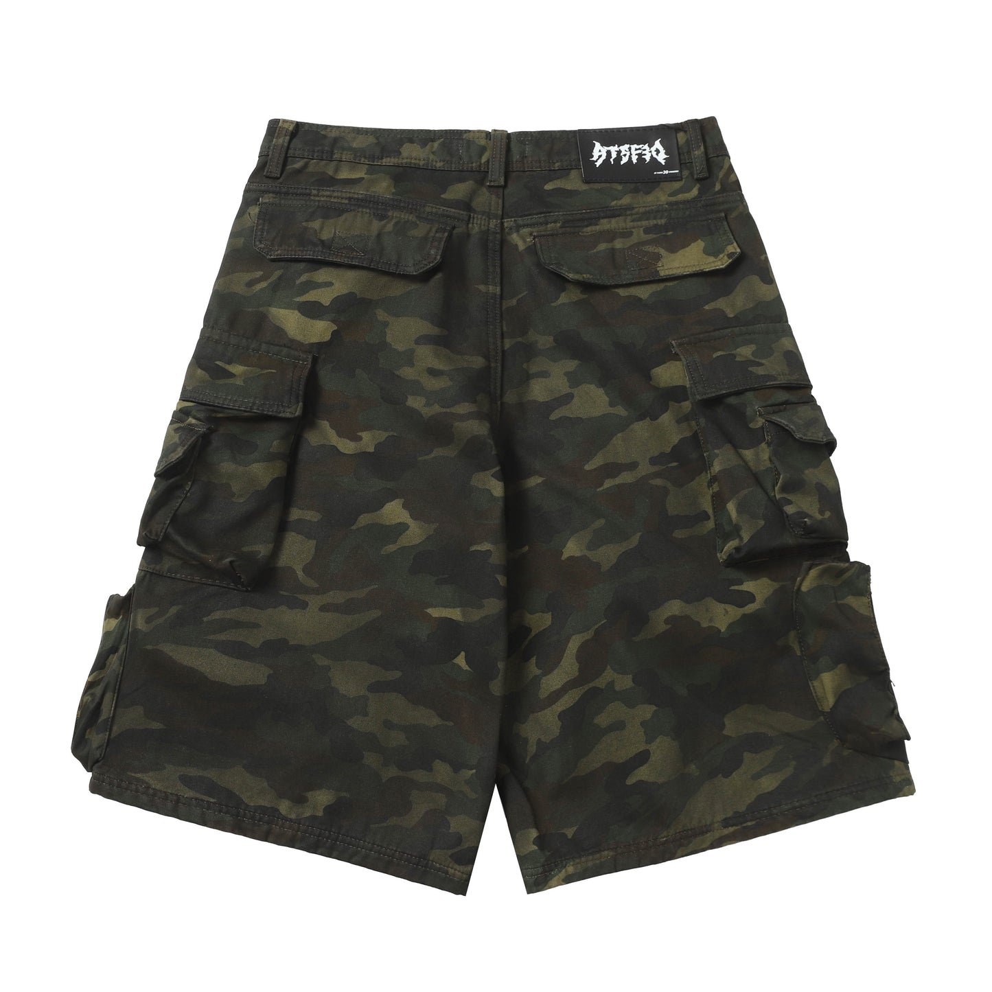 Multi-Pocket | Camouflage Cargo Shorts - Luxuryurbanwear