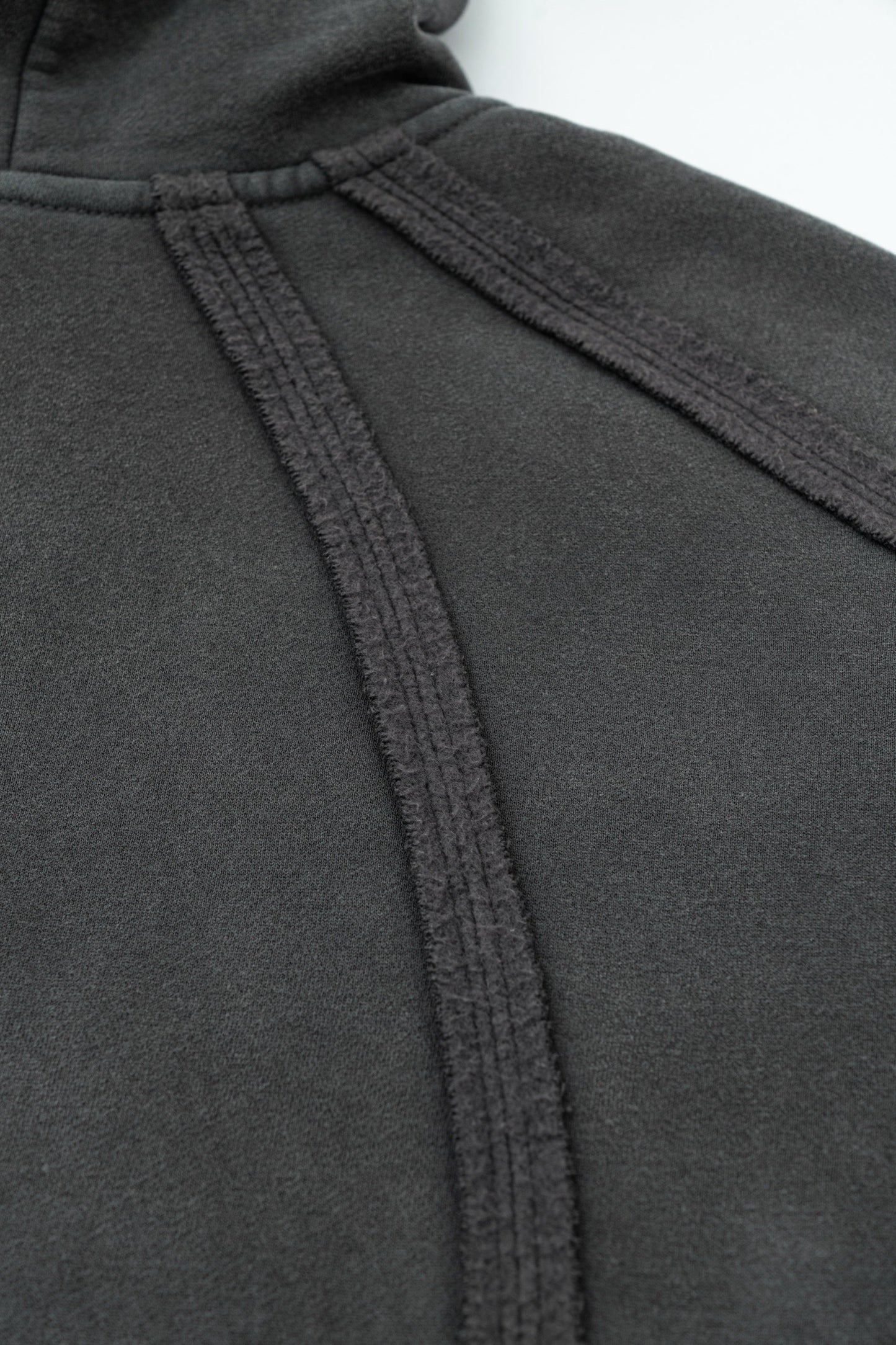 Structured Panel | Baggy Zip-Up Hoodie - Luxuryurbanwear