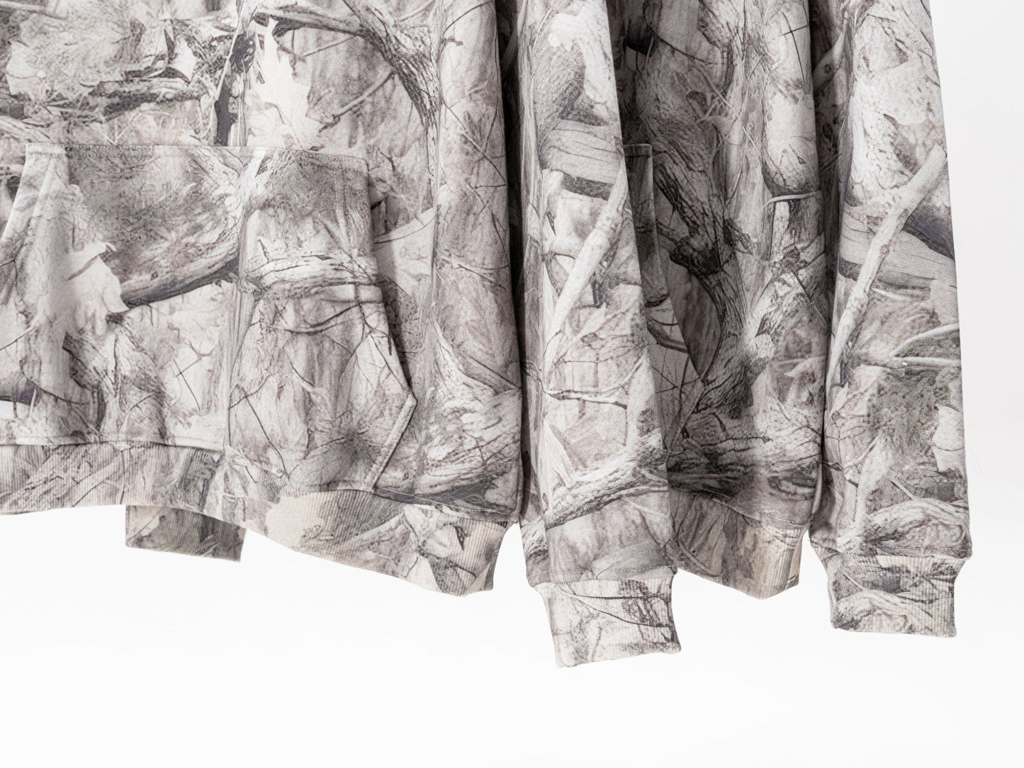 Tree Branch Camo Print | Oversized Hoodie - Luxuryurbanwear