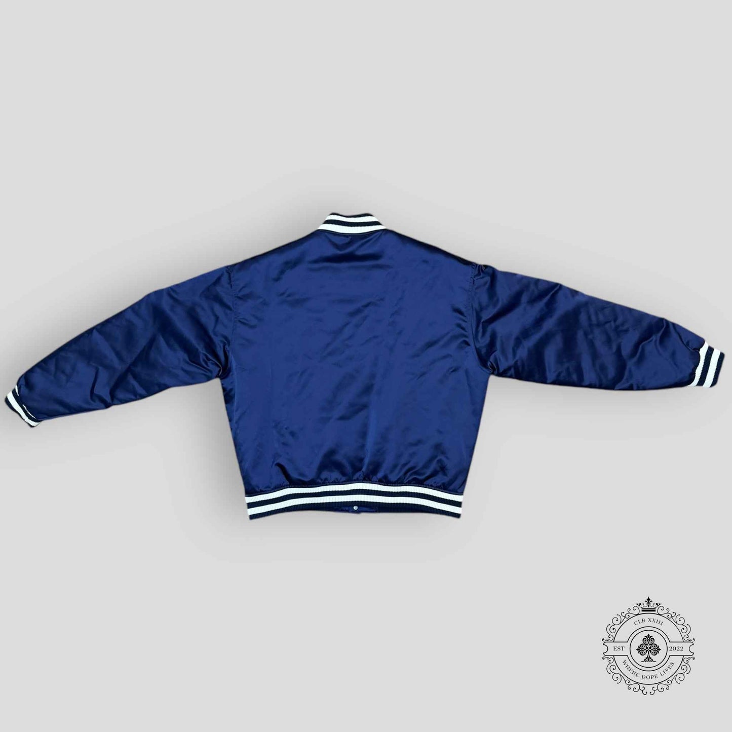 Louis Vuitton LV Lovers Baseball Varsity Jacket in Navy