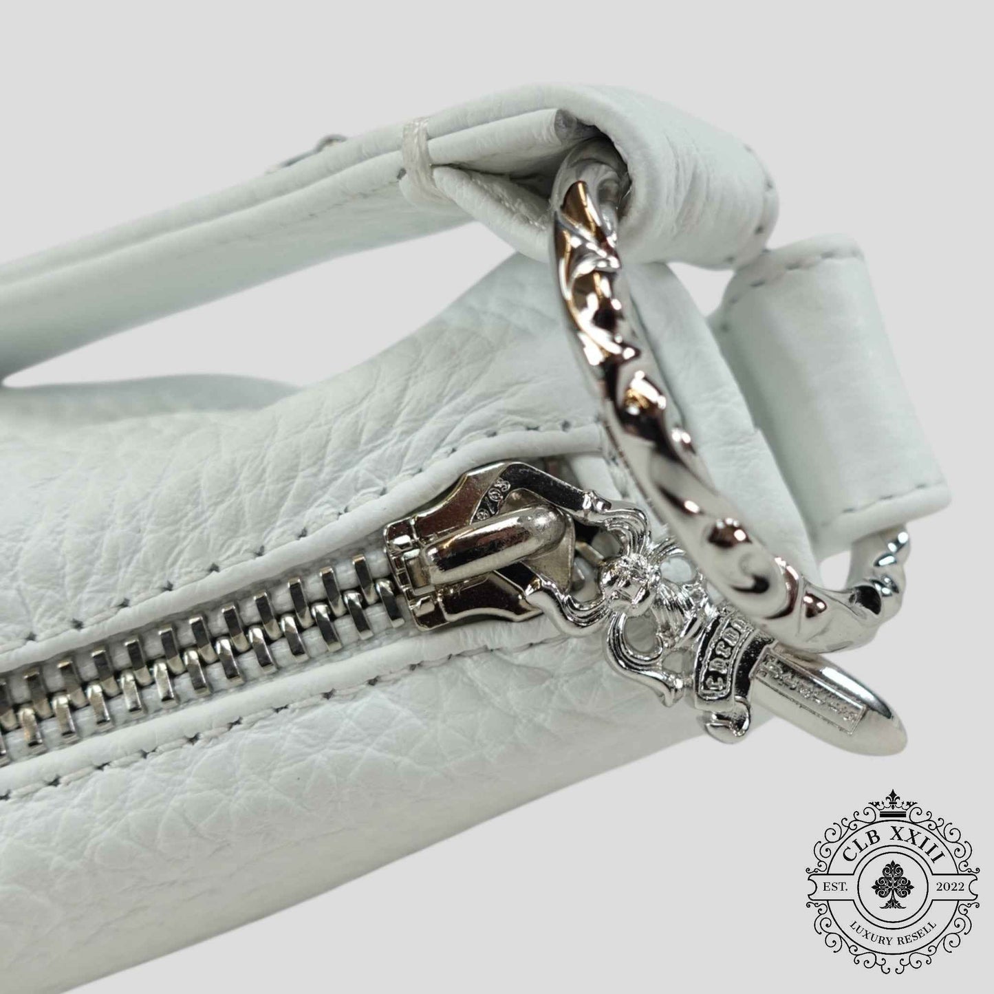 Chrome Hearts Chicken Nugget Bag in White
