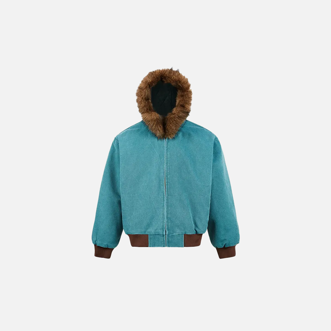 Hip Hop Retro Hooded Padded Parkas Jacket - Luxuryurbanwear