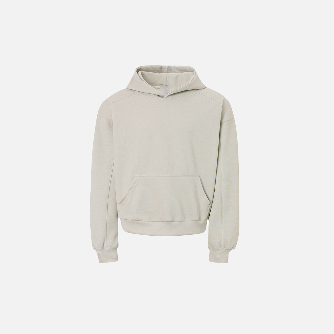 Y2K Cozy Minimalist Solid Oversized Hoodie - Luxuryurbanwear