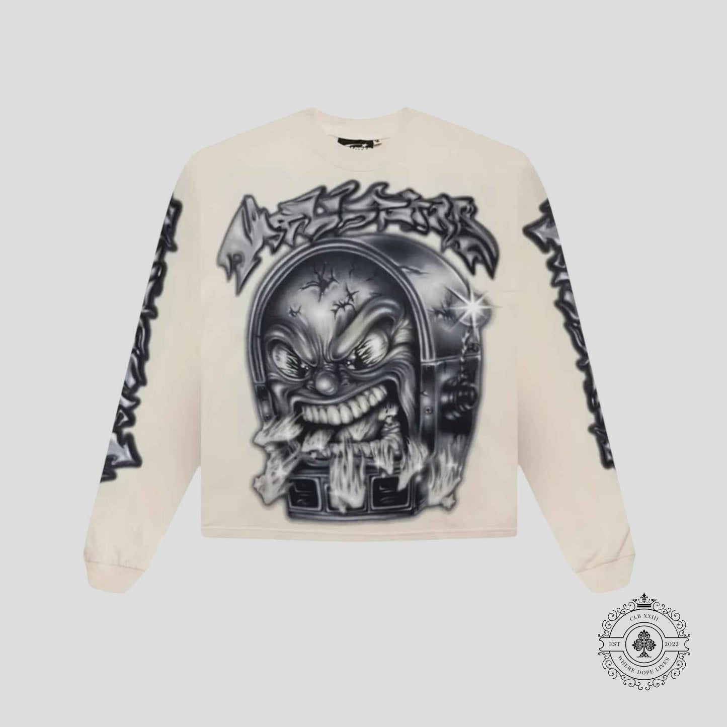 Hellstar Mark Long Sleeve in White