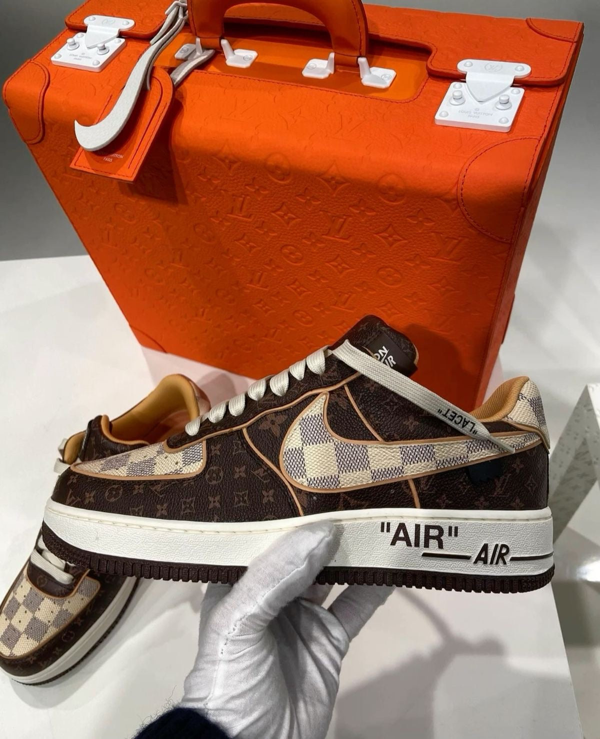 Custom Monogram Air Force 1 Low 07