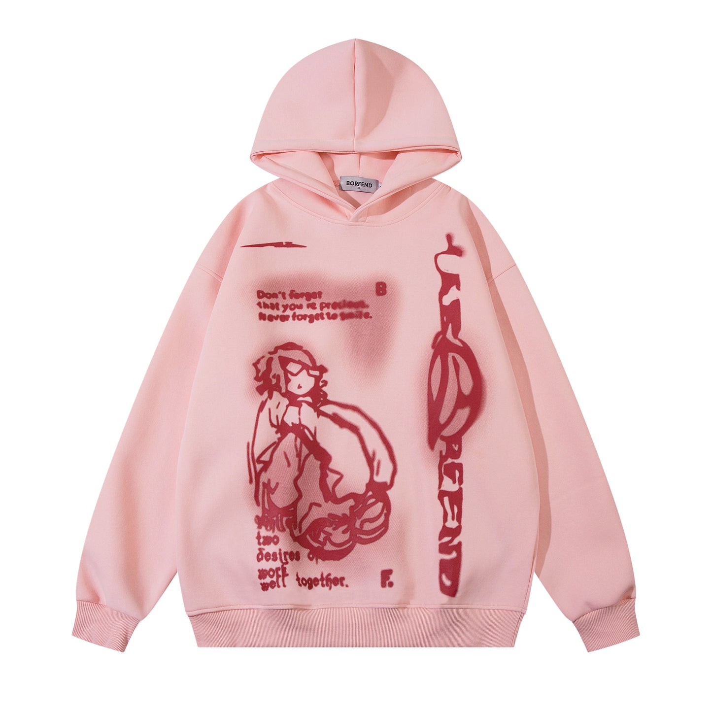 Anime Print | Oversized Hoodie - Luxuryurbanwear