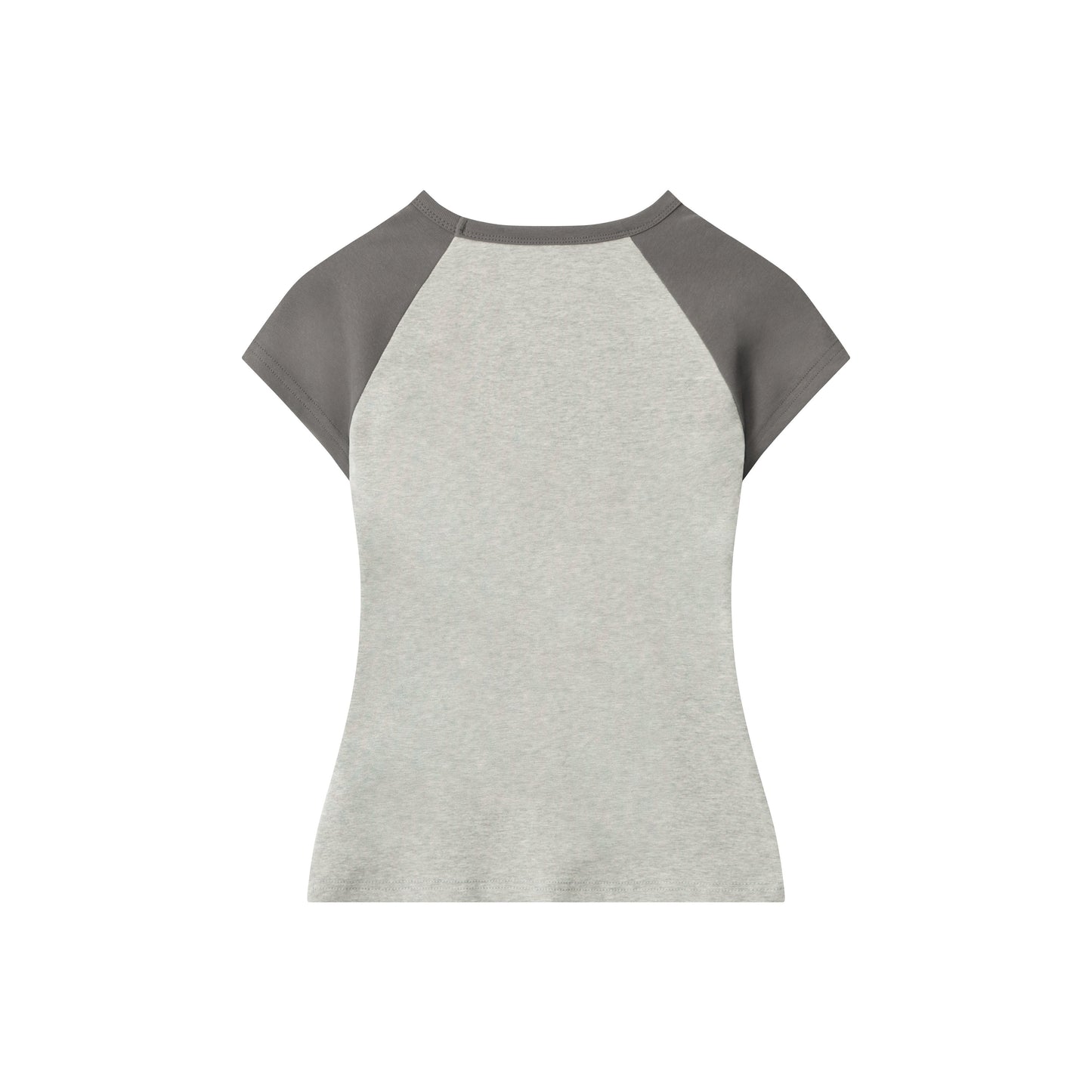 Grunge Cross | Fitted Graphic Raglan Tee - Luxuryurbanwear