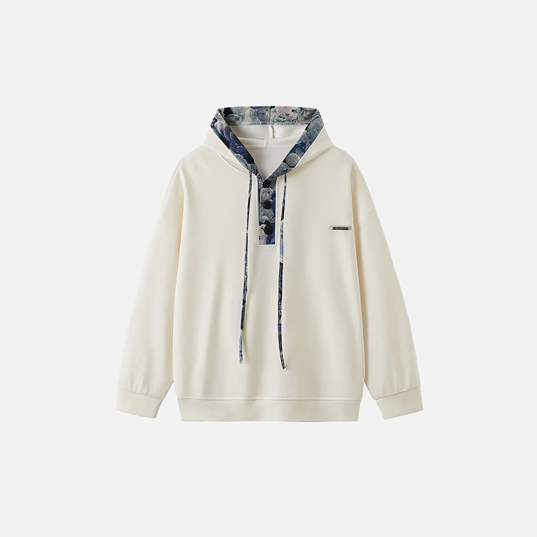 High-Quality Cozy Stand Collar Hooded Sweatshirt - Luxuryurbanwear